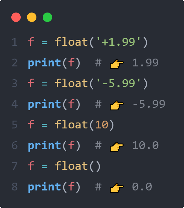 Python Float 